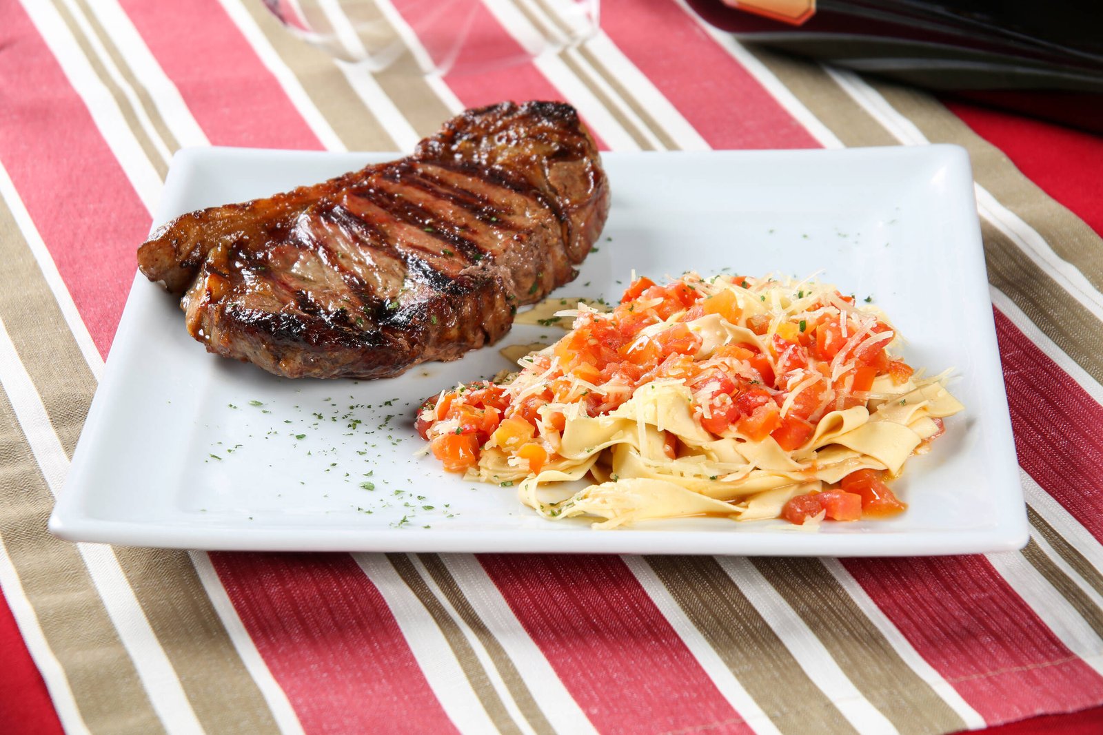 Marinara Steak Pasta